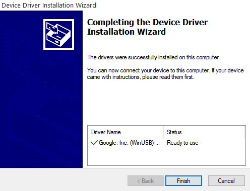 Type ‘Y’ to install the driver